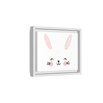 Cute Bunny Canvas Wall Art