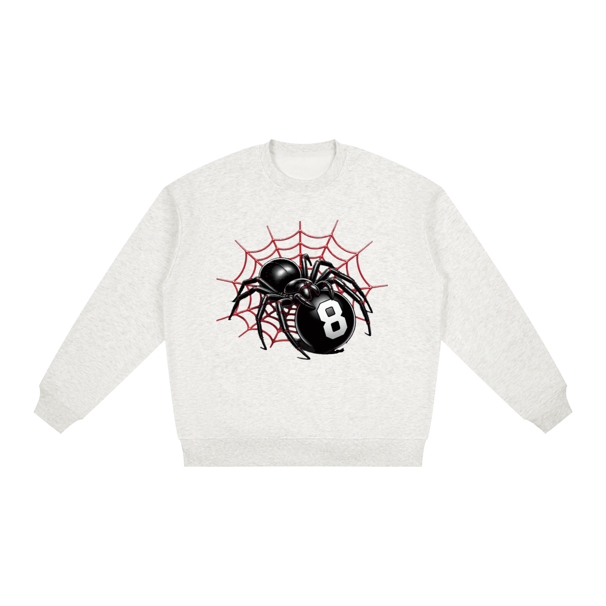 Oversized Drop Shoulder Crewneck Sweatshirt | Spider 300GSM