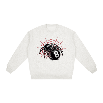 Oversized Drop Shoulder Crewneck Sweatshirt | Spider 300GSM