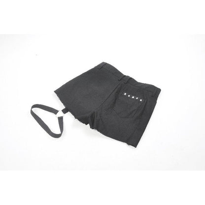 Dark in Love Gwen Pleated Garter Shorts