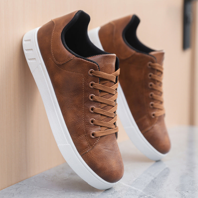 Chaussures Plates à Lacets Homme Mode Chaussures Décontractées