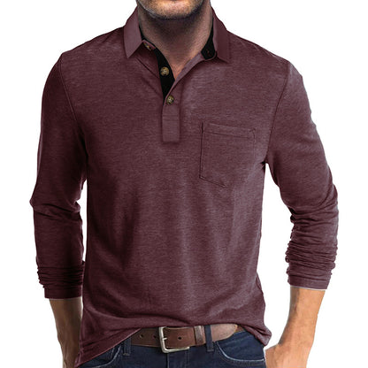 Lapel Long-Sleeve Base Layer