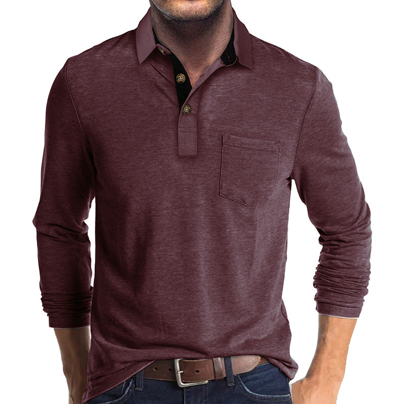Lapel Long-Sleeve Base Layer