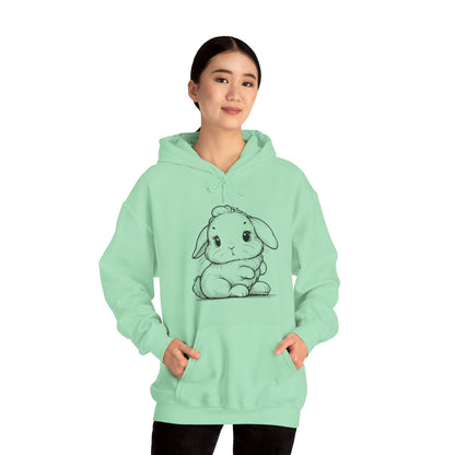 Bunny Unisex Heavy Blend Hooded Sweatshirt