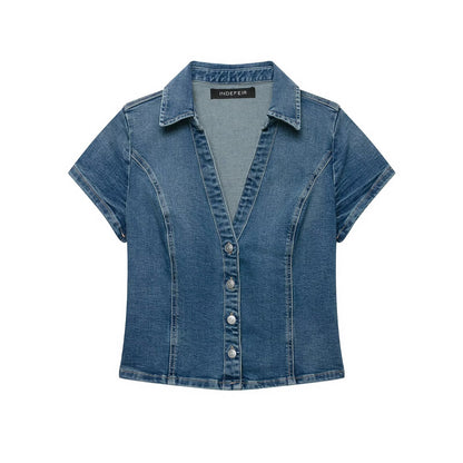 denim shirt for women