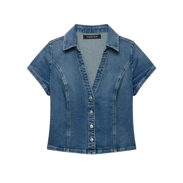 denim shirt for women