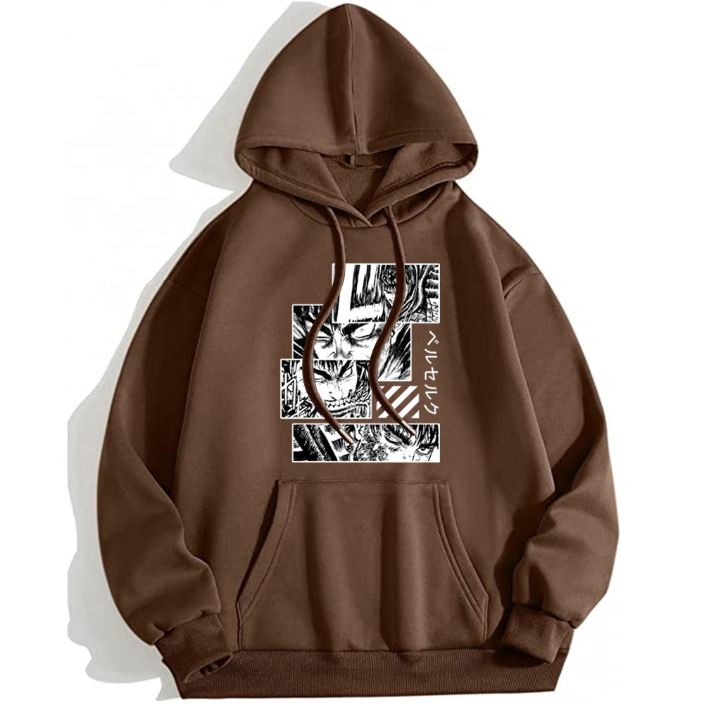 Berserk Loose Hooded Sweatshirt