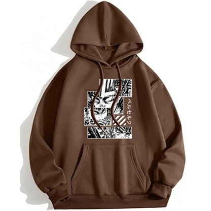 Berserk Loose Hooded Sweatshirt