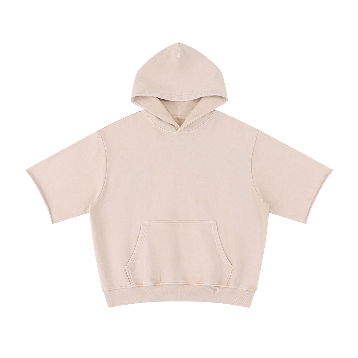 Waran Mineral Wash Short Sleeve Hoodie