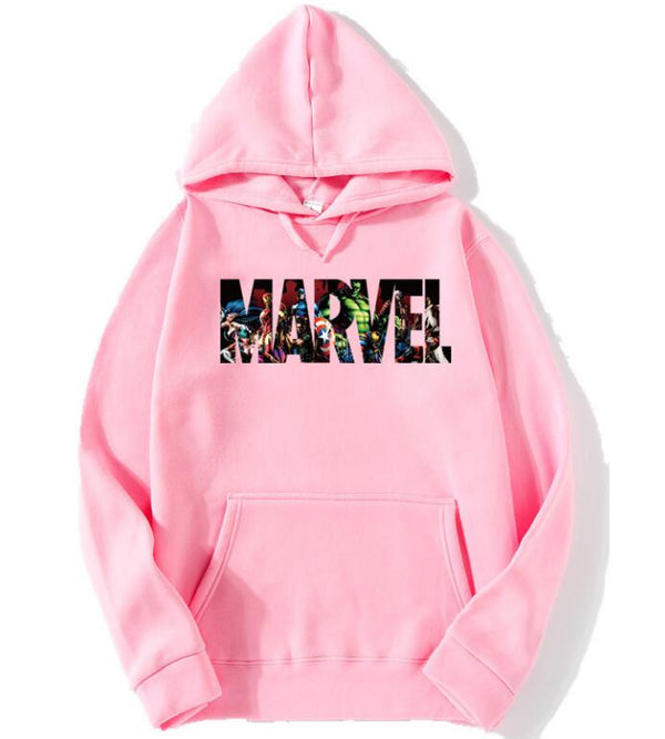 Men's Marvel Print Hoodie
