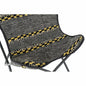 Armchair DKD Home Decor Yellow White Black Multicolour Iron 74 x 65 x 90 cm