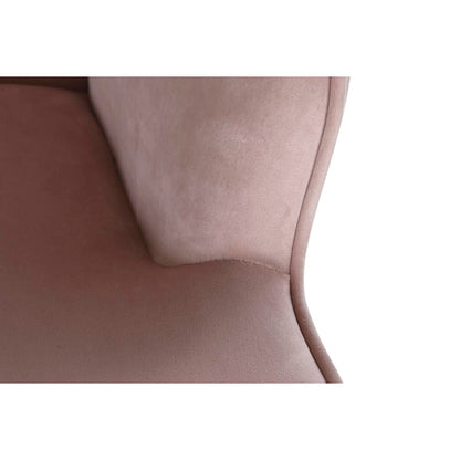 Armchair DKD Home Decor Pink Polyester Wood 67 x 69 x 96 cm 75 x 69 x 96 cm