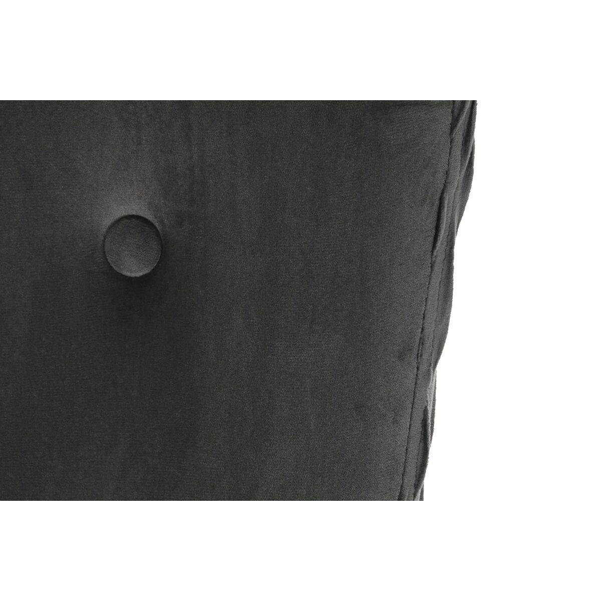 Armchair DKD Home Decor Natural Dark grey Polyester Wood 66 x 67 x 92 cm