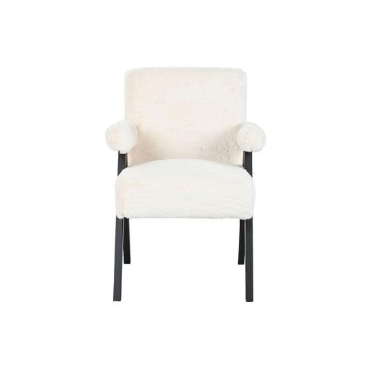 Armchair Home ESPRIT White Wood 54 x 64 x 86 cm