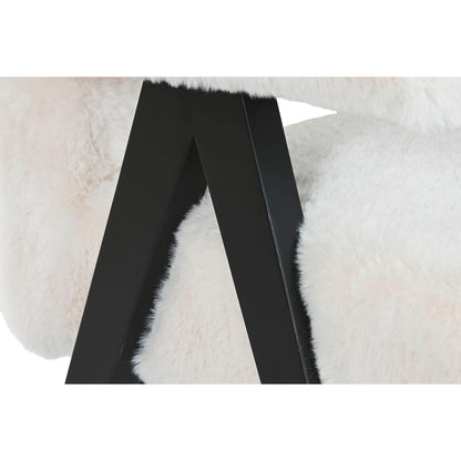 Armchair Home ESPRIT White Wood 54 x 64 x 86 cm