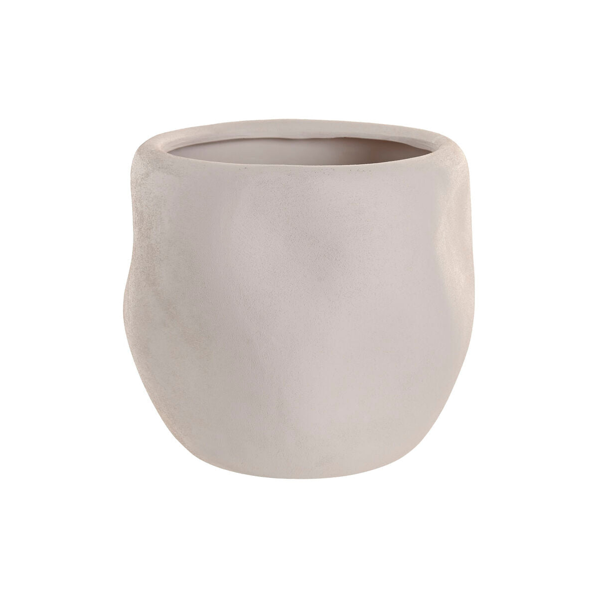 Planter Home ESPRIT Beige Ceramic Urban