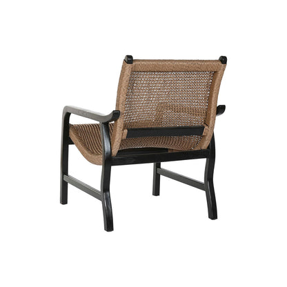 Armchair Home ESPRIT Rattan Teak 66 x 73 x 80 cm