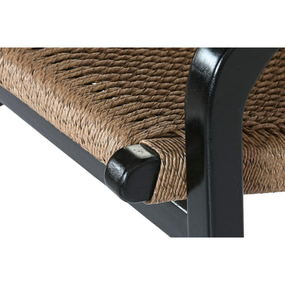 Armchair Home ESPRIT Rattan Teak 66 x 73 x 80 cm