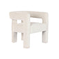 Armchair Home ESPRIT White Polyester Wood 67 X 61,5 X 67,5 CM