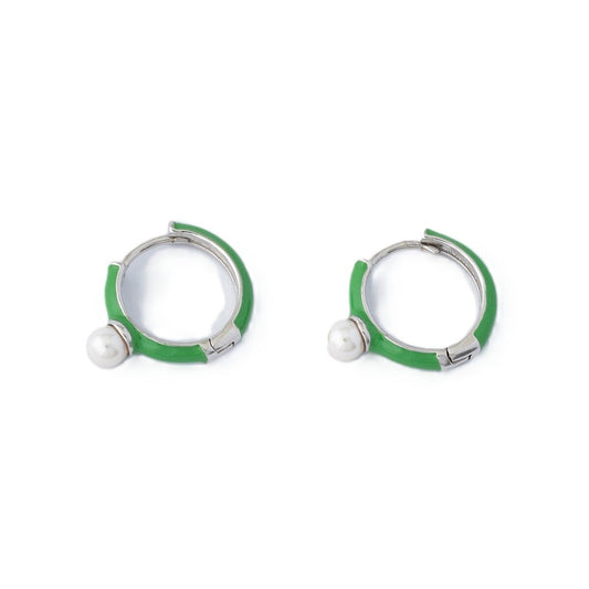 Ladies' Earrings Majorica 17349.01.2.E00.000.1 Green