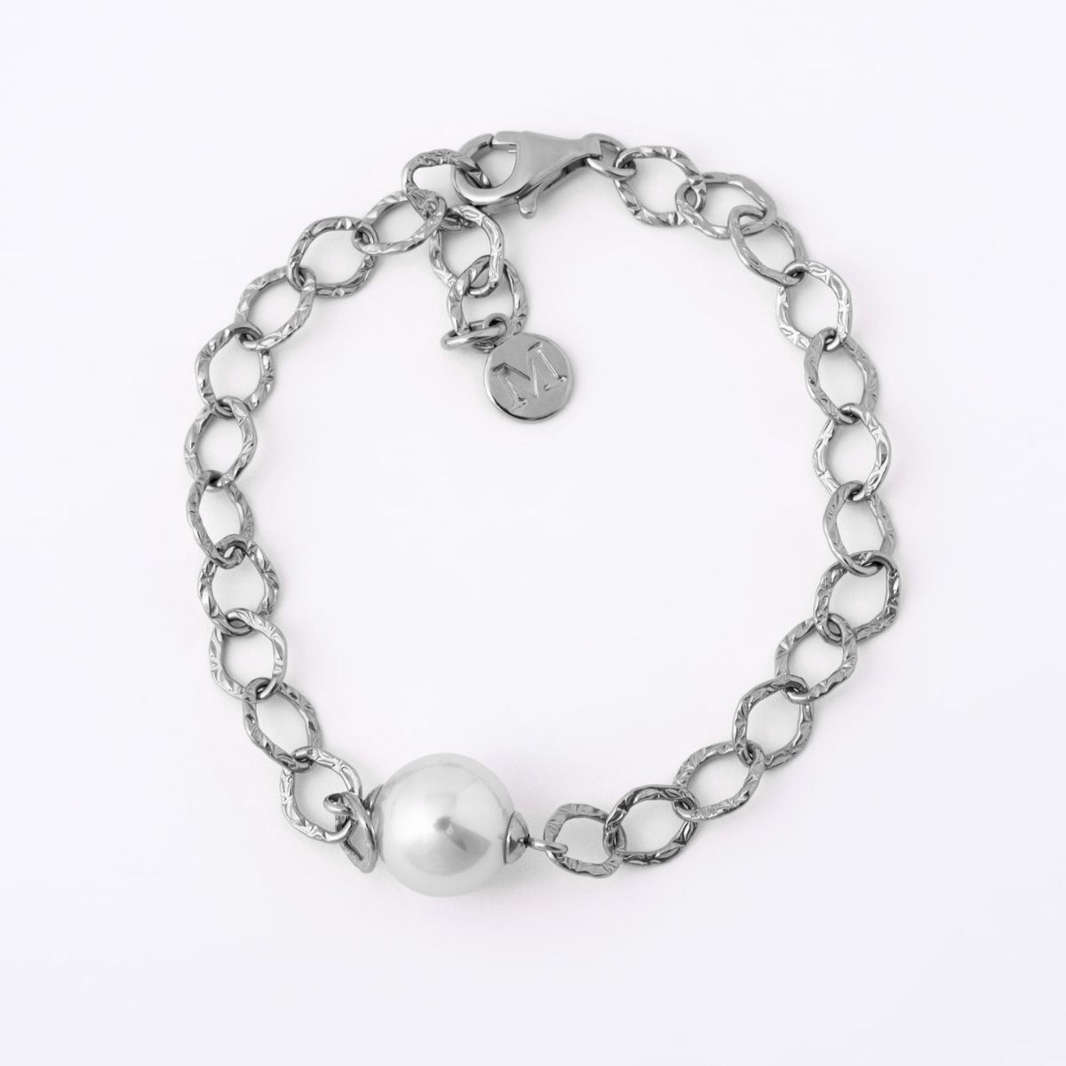 Ladies' Bracelet Majorica 17093.01.2.B19.530.1 Silver