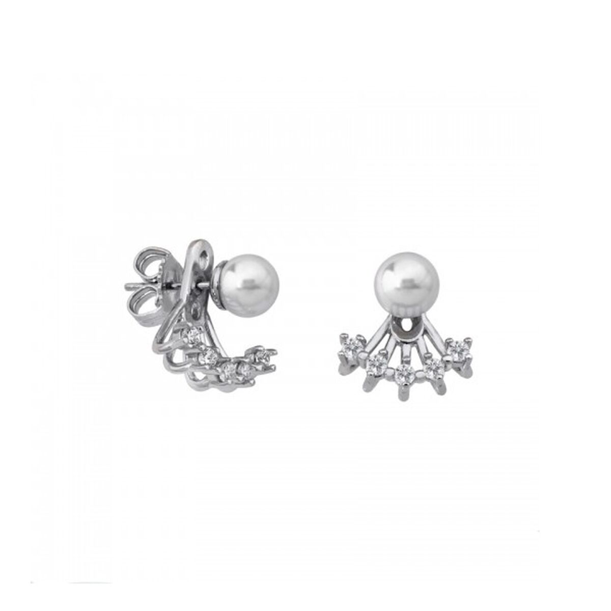 Ladies' Earrings Majorica 15485.01.2.000.010.1 Silver