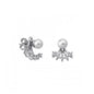 Ladies' Earrings Majorica 15485.01.2.000.010.1 Silver