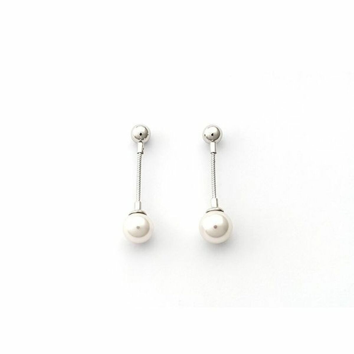 Ladies' Earrings Majorica 16405.01.2.000.010.1 Silver