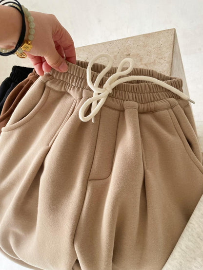 Children's Velvet Padded Casual Pants
