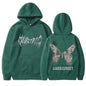 Hip Hop Butterfly Hoodie Streetwear