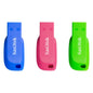 SanDisk 16GB Cruzer Blade USB 2.0 Flash Drive 3 Pack - Blue, Green & Pink