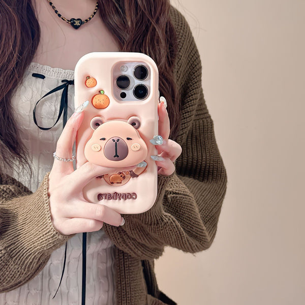 Capybara Stand Phone Case