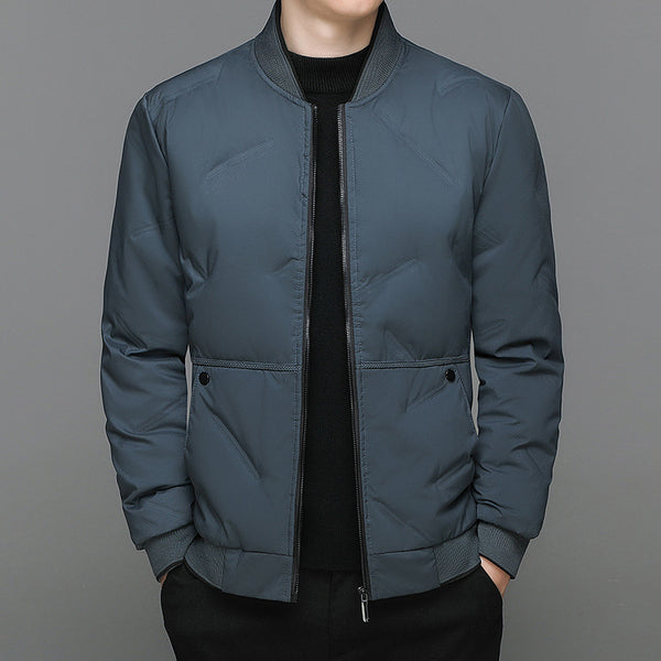 Mens Warm Baseball Jacket - Stuffs & Savers