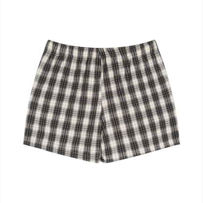 Unisex Plaid Shorts