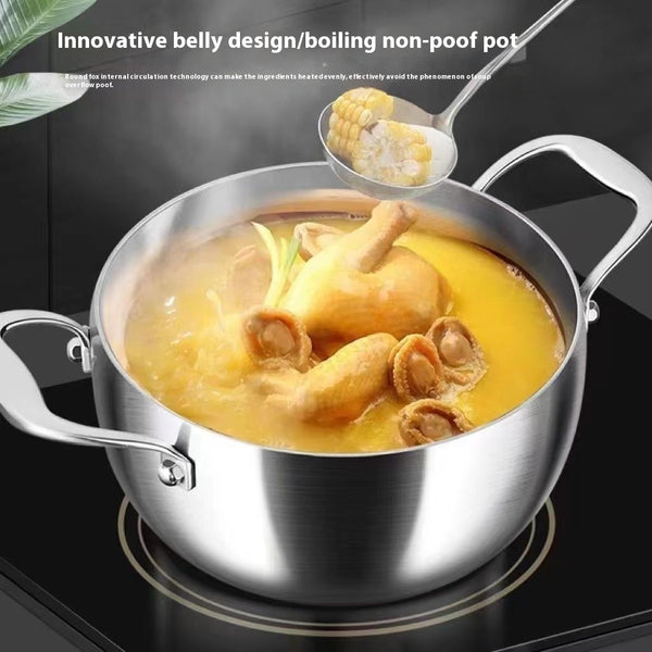 Stainless steel Dual-sided Stockpot