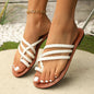 Flat Slides Slippers Outdoor