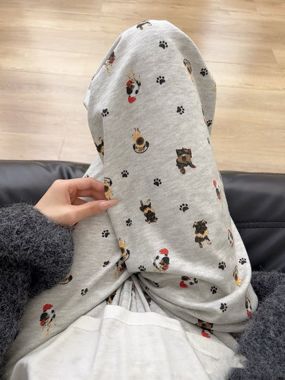 Women's Casual Loose-Fit High-Elasticity Loungewear Pajama Pants