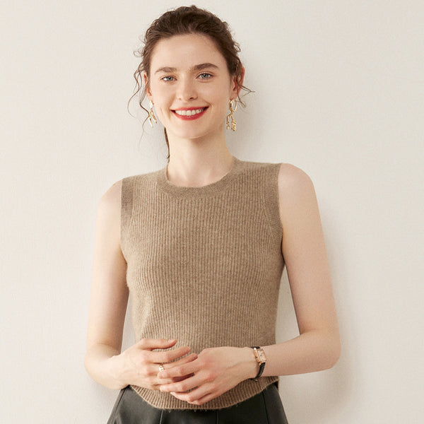 Cachemire tricoté de couleur unie pour femme, collection printemps-été