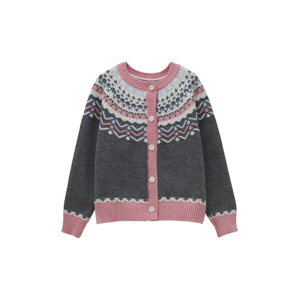 Pull en brocart tricoté Fairisland pour femme, automne et hiver, Noël