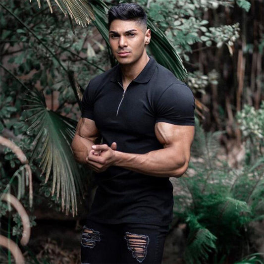 Sports Polo Shirt Summer Short-sleeved
