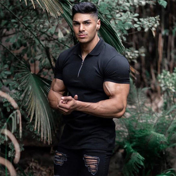 Sports Polo Shirt Summer Short-sleeved