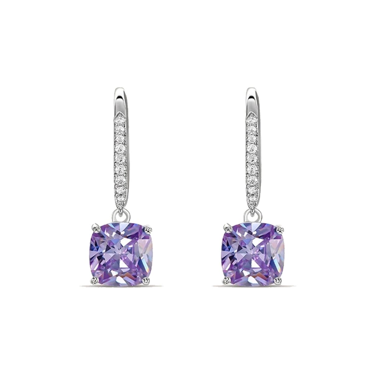 Ladies' Earrings Stroili 1694264 Purple