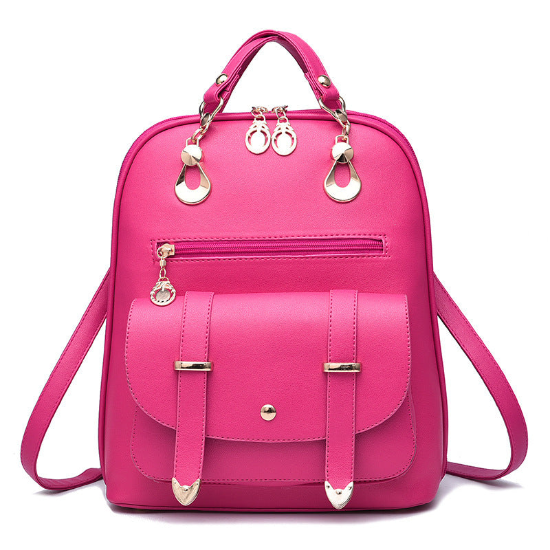 Sac à dos deux-en-un en cuir PU pour femme