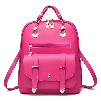 Sac à dos deux-en-un en cuir PU pour femme