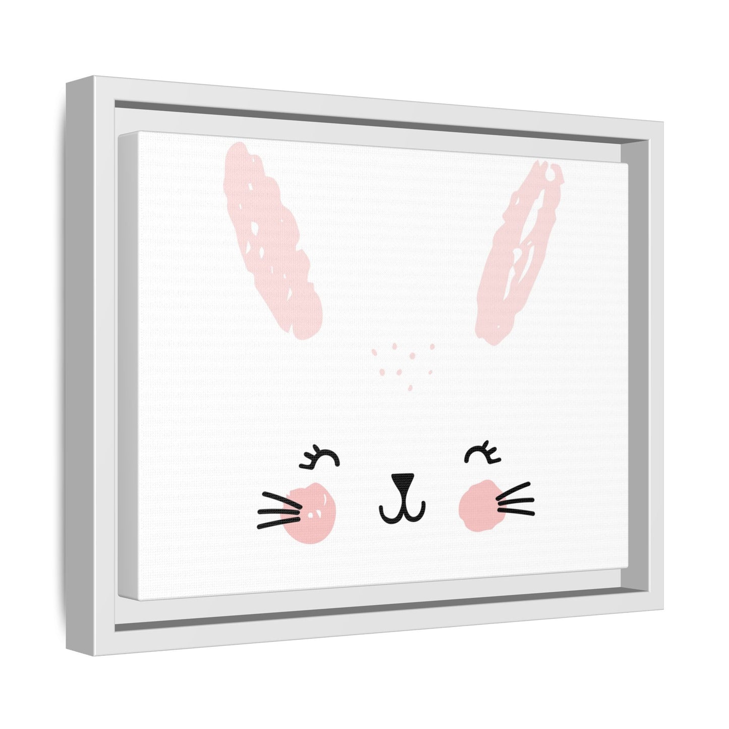 Cute Bunny Canvas Wall Art