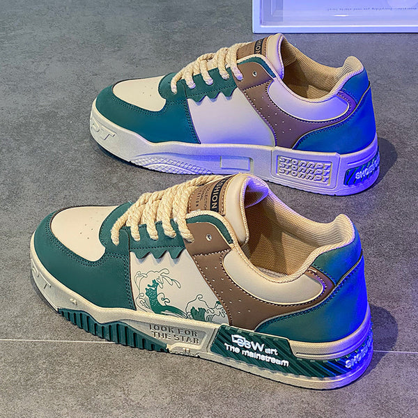 Leather Casual Sports Shoes