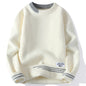 Youth Trendy Color Block Knit Sweater