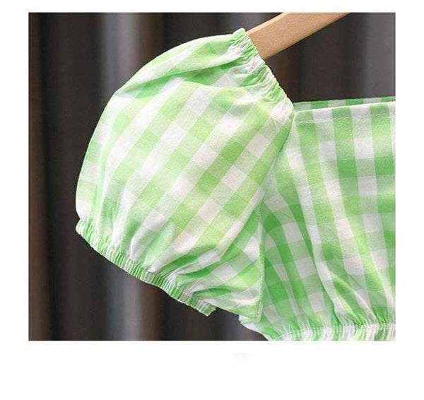 Children's Two-piece Short-sleeved Pants