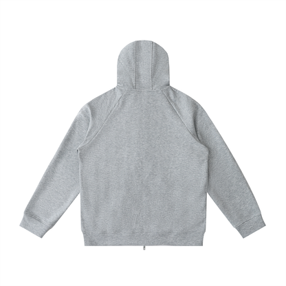 Waran Heavyweight Raglan Sleeve Zip Hoodie