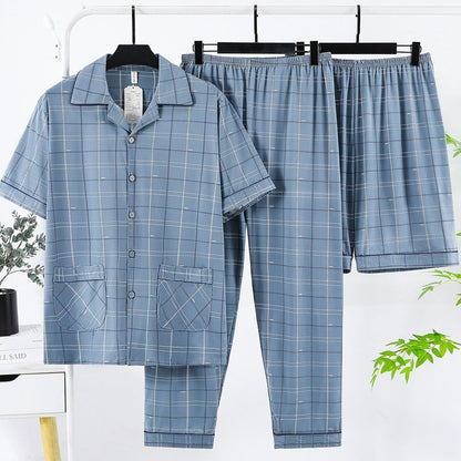 Men's Short-Sleeve & Shorts Set